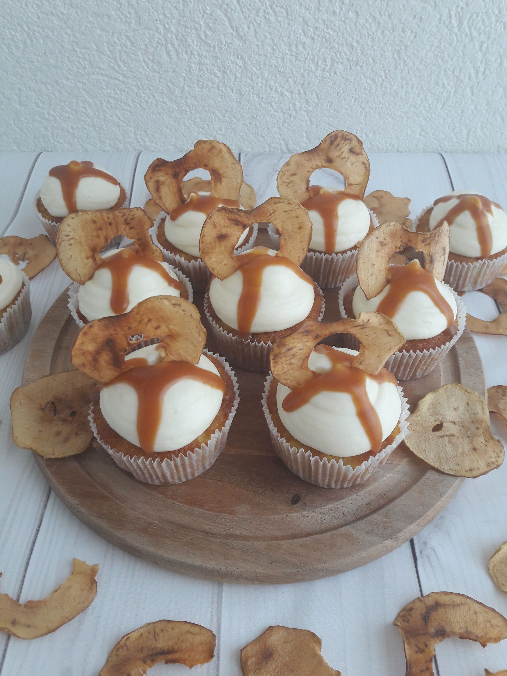 Apfel Karamell Cupcakes Lovelycakes Webseite