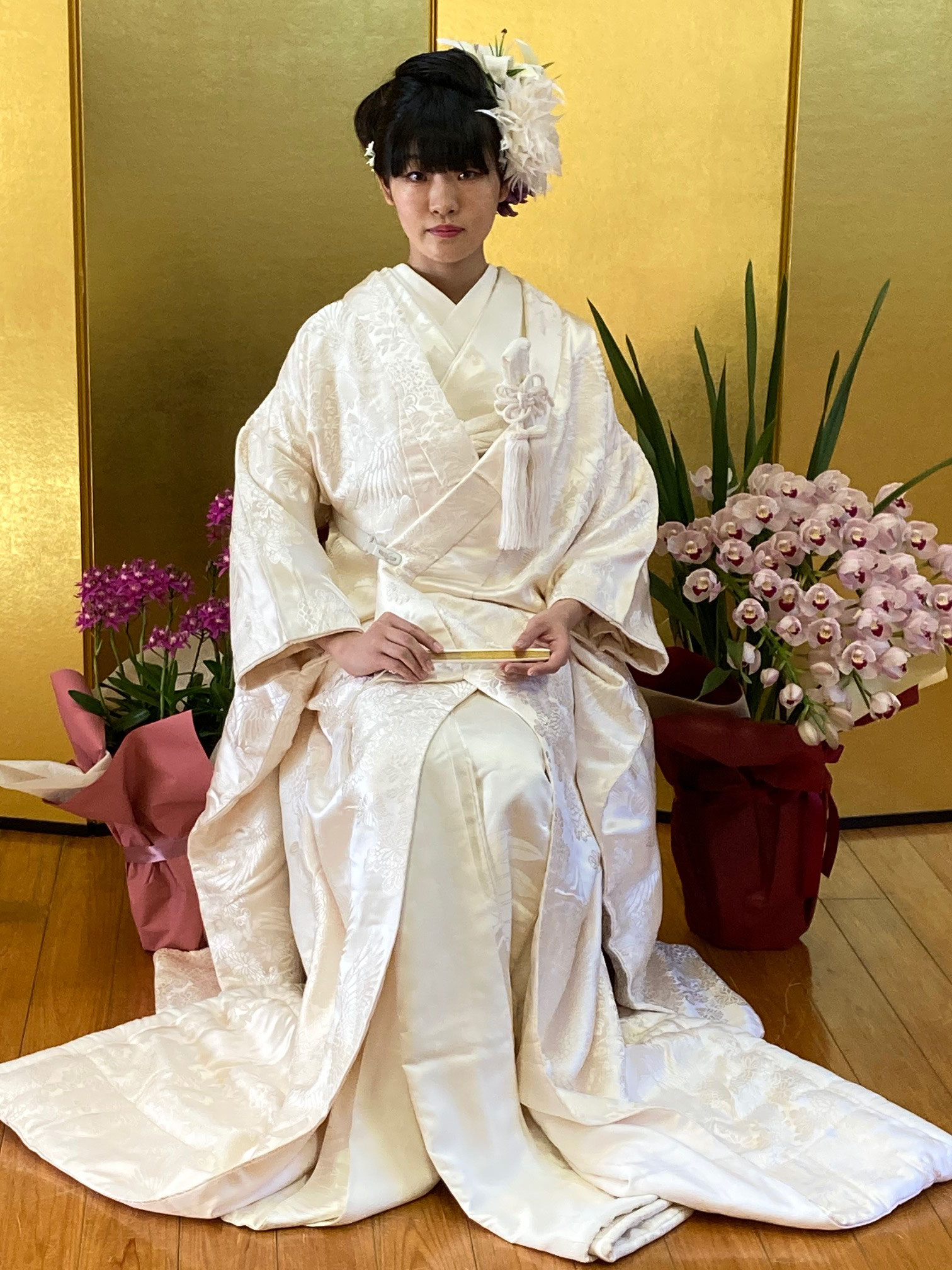 一律 42 900円 和装1点フォト 42 900 白無垢or色内掛 小さな結婚式 千葉店 みんなのウェディング