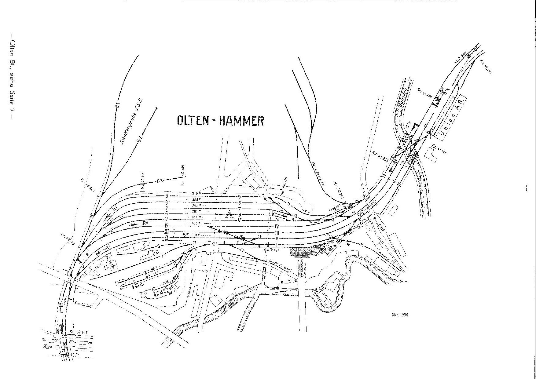 Olten Hammer gleisplaeneschweiz
