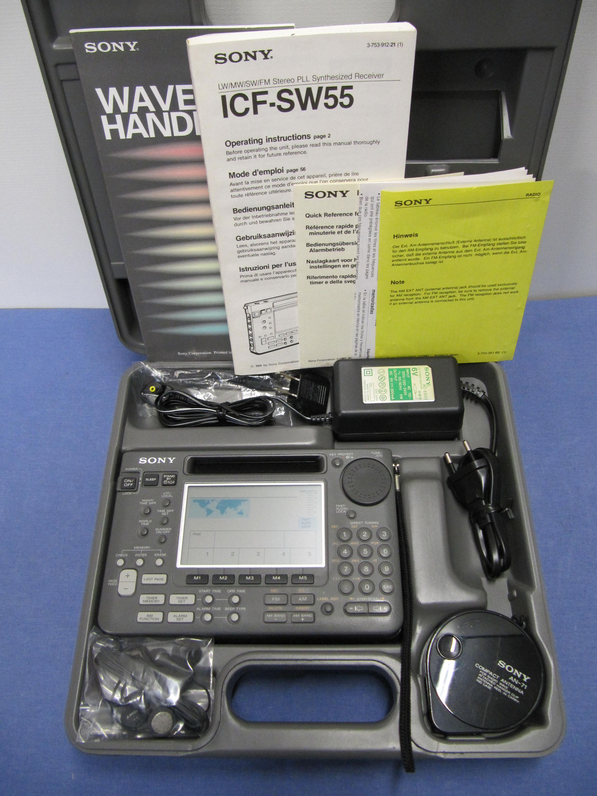 Yahoo!オークション - SONY ソニー ICF-SW55 ワールドバンド