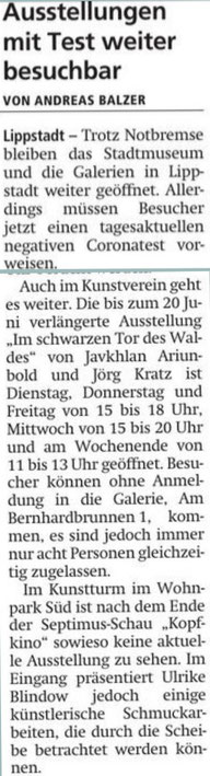 aus: Der Patriot 21.04.2021