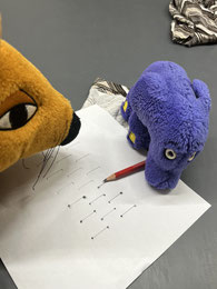 Tür Öffner Tag- Maus und Elefant- Upcycling Projekt- ChaWe-Naturmode