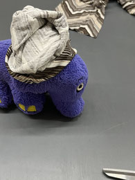 Tür Öffner Tag- Maus und Elefant- Upcycling Projekt- ChaWe-Naturmode