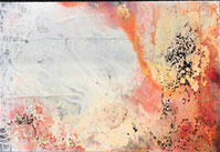 Aurora von Patricia antoni MixedMedia auf Leinwand  60 x 100 cm