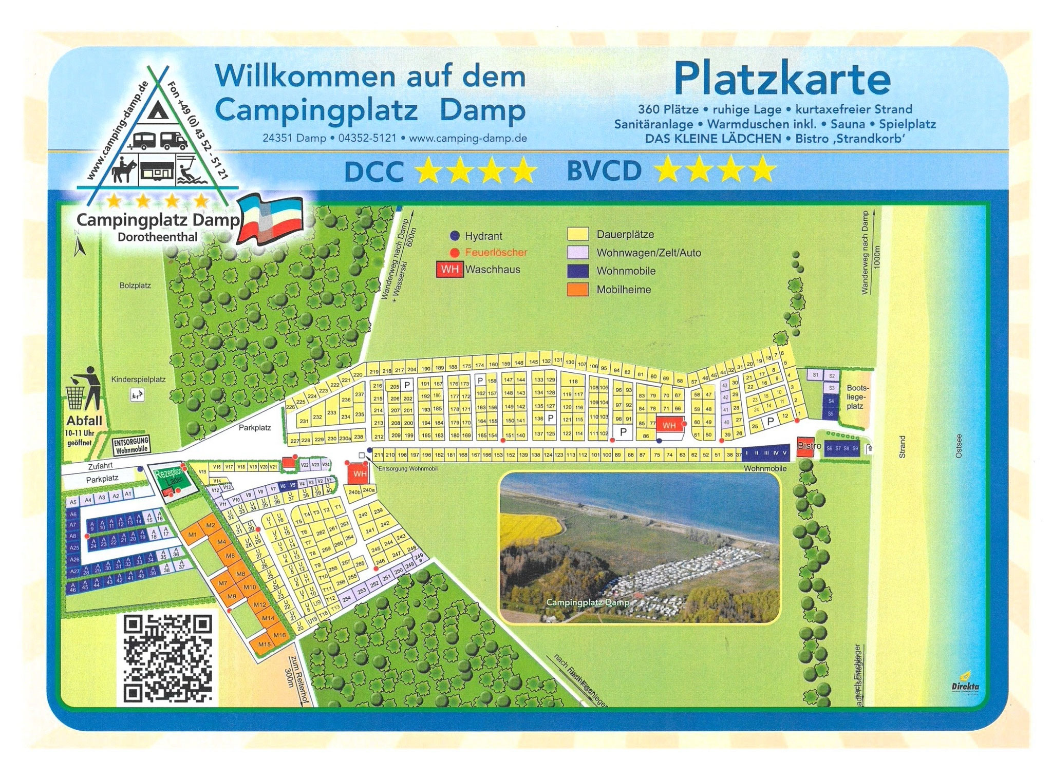 Platz - Campingplatz Damp Dorotheenthal
