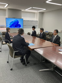 部長表敬訪問