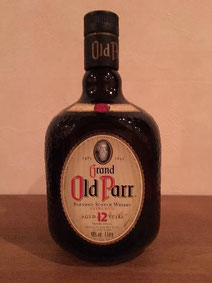 Old Parr 12 Years　Scoth 　Islay　Recommend、Kan、Peak for taste、temperature