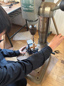 工作機械で製作