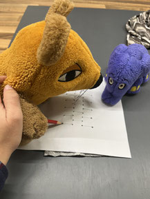 Tür Öffner Tag- Maus und Elefant- Upcycling Projekt- ChaWe-Naturmode