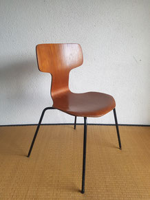 Stuhl Hammer Chair Arne Jacobsen 50er Teak
