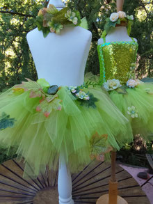 tutu couleur unie, tutu enfant pas cher, creation tutu enfant fait main