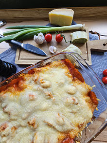 Maultaschenlasagne