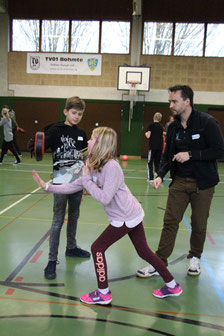 Präventionswochenende "Kinder stark machen" mit dem Coach Marzel Heitmeyer