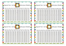 exercice chaque jour compte cube et barres dizaines