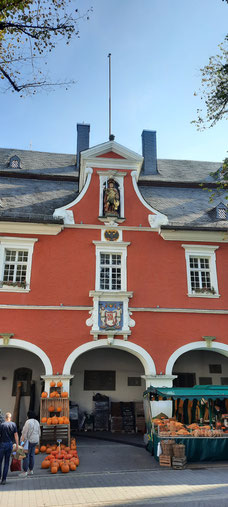 Barocke Rathausarkaden Soest - sind wir in Schweden?