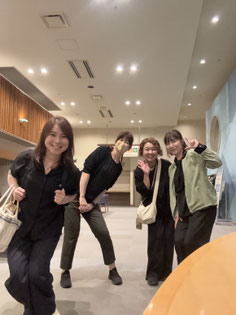 同じ技術を学んだ生徒さんつながりでイベントに参加もしています。実践をしながらお仕事につなげていきます