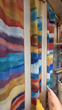 Confection sur mesure de rideaux, voilages, stores bateau, parois japonaises, Stores plissé...