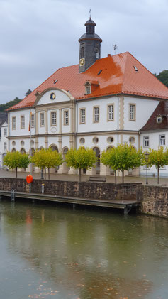 Das Rathaus von Bad Karlshafen...
