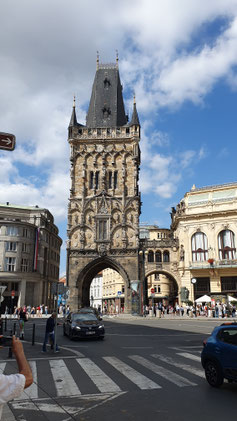 Im Pulverturm wurde früher Schwarzpulver gelagert...