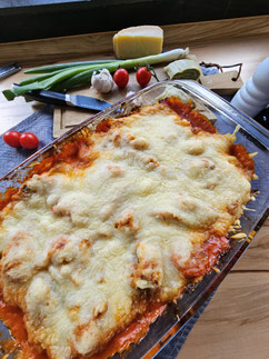 Maultaschenlasagne