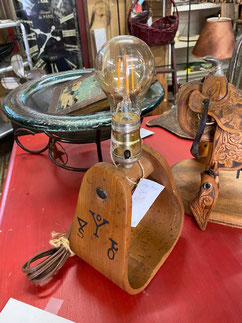 Stirrup Lamp $55.00