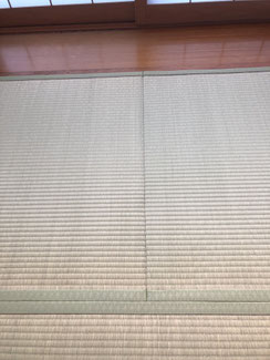 補修後。寸法を測り適切なサイズになるように補修をしました。