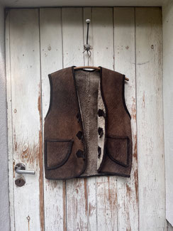 Fellweste Hirschleder / VERKAUFT