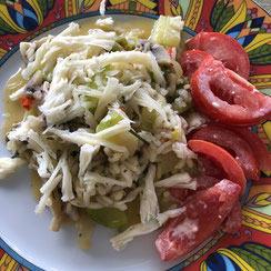 #7 Gemüse Risotto mit Tomaten Salat