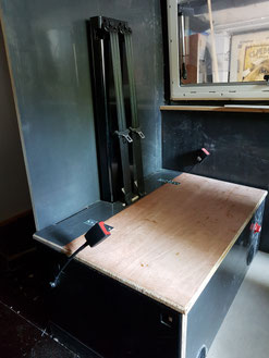 Jetzt fehlen noch die Polster