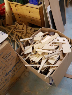 Was man so alles unter den Sägen findet