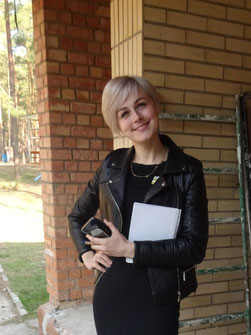 Unsere große Hilfe Olga die Chefdolmetscherin