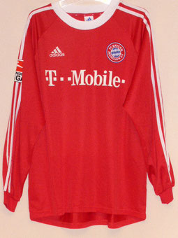 Das Trikot stammt aus dem Spiel vom 15.02.2003 1860 München-Bayern München 0:5 - Matchworn