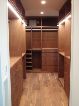 ウォールナット　クローゼット クローゼット-ウォールナット-