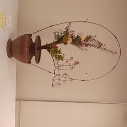 華展出展時のお花