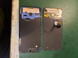 Xiaomi Mi9破損液晶画面取り外し
