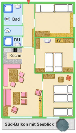 Typ 3 für 4 - 8 Personen