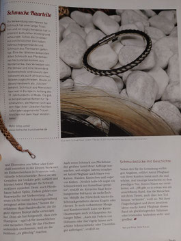 Tierische Kunstwerke in der Zeitschrift "Mein Ländle"