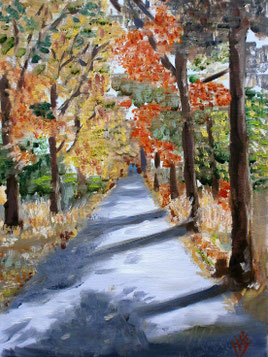 Forest path 18x24 cm niet te koop