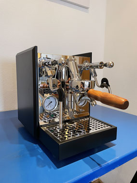Bellezza Valentina schwarzes Gehäuse - Heim Espressomaschine by SOCCORO