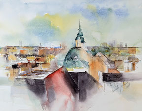 Sollmann Hannelore Linz Aquarell