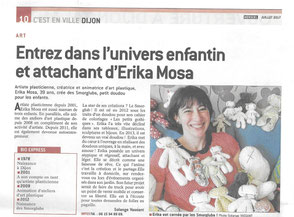 article bien public dans l'atelier d'Erika