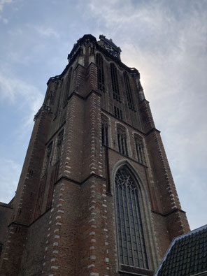 Tour notre dame de l'église de Dordrecht