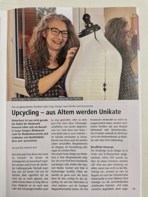 textiles Upcycling, aus Altem werden Unikate