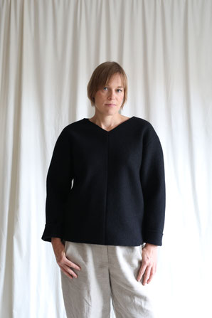 Walkpullover / schwarz