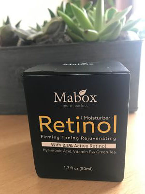 cuarenta y algo, blog de belleza mayores de 40, reseña crema mabox retinol, crema con retinol economico, opinion mabox, productos mabox, cremas faciales buenas y economicas, cuidado de la piel despues de los 40