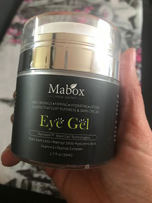 mabox contorno de ojos, opinion mabox contorno de ojos, el mejor contorno de ojos, reseña contorno de ojos mabox, cuarenta y algo, belleza despues de los 40, cuidado de la piel despues de los 40