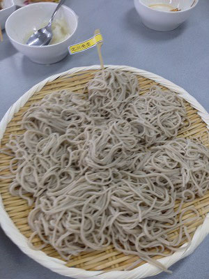 北川先生作。10割そばで~す!!のど越し最高(^^♪