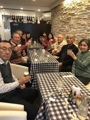 出発した上星川駅に戻り、駅近くにあるイタリアンレストランにてランチ！！