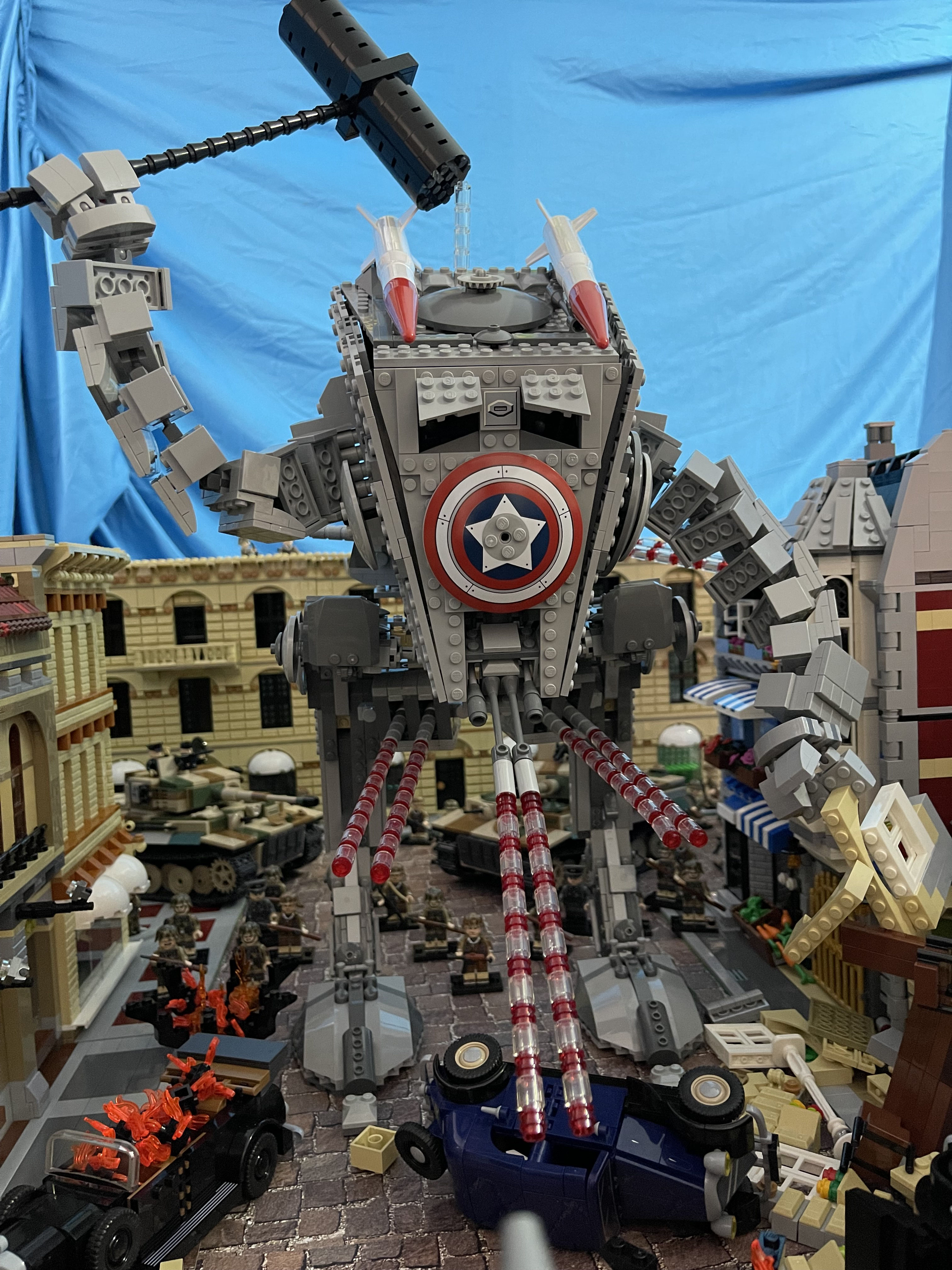 lego robot guerre mondiale concours photo blackpanzercube