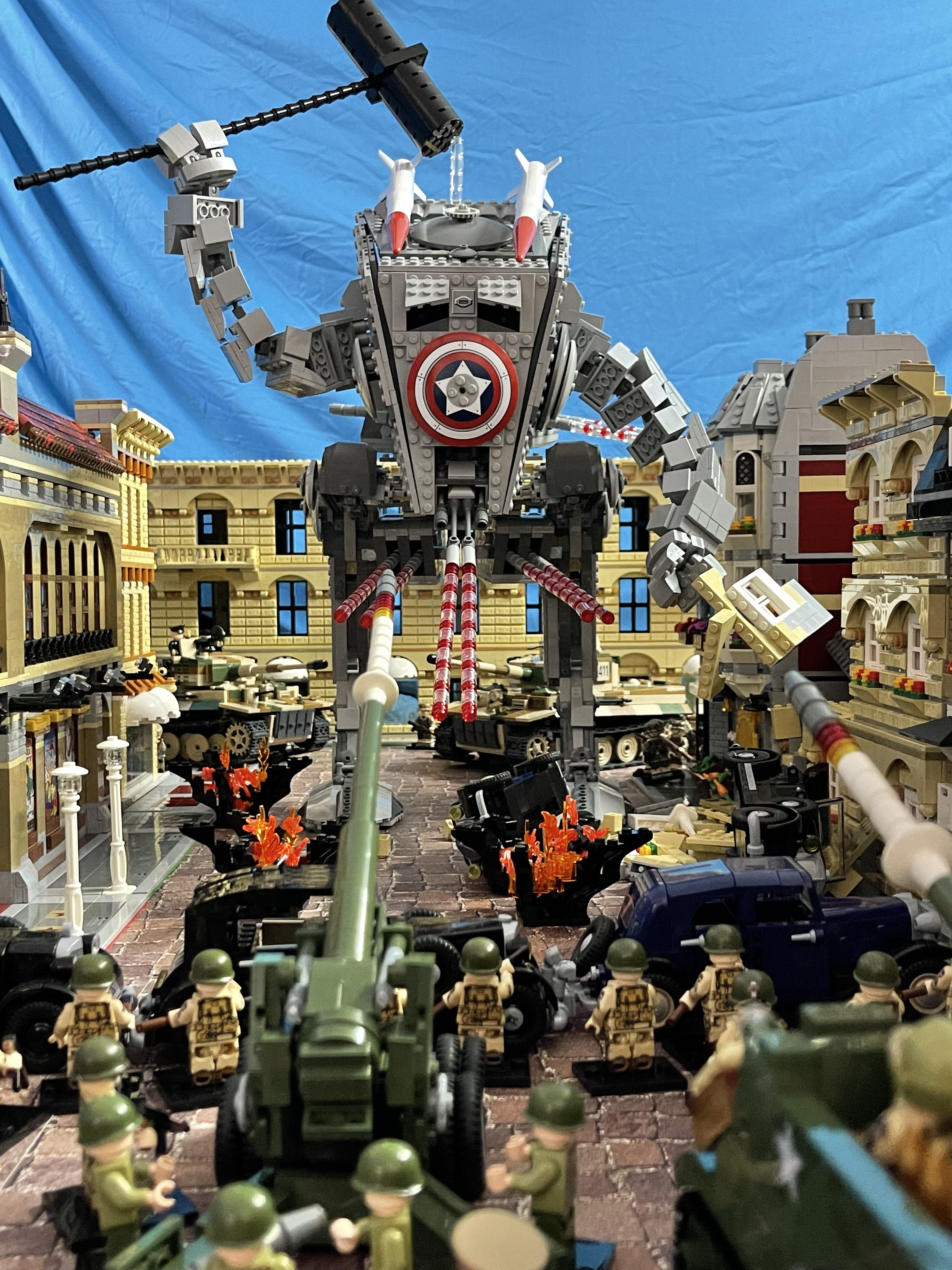 lego robot guerre mondiale concours photo blackpanzercube